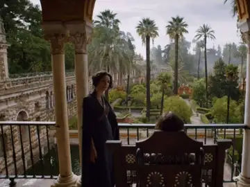 Una imagen de «Juego de Tronos» rodada en el Alcázar de Sevilla, donde se ambienta Dorne Una imagen de «Juego de Tronos» rodada en el Alcázar de Sevilla, donde se ambienta Dorne