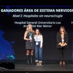 MURCIA.-La Unidad de Neurología de Los Arcos recibe un galardón nacional por su enfoque integral en el tratamiento de pacientes