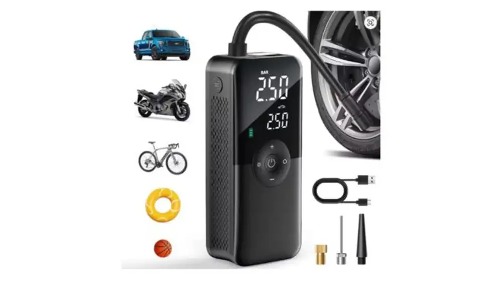 CARSUN inflador de neumáticos portátil