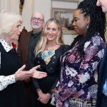 Sarah Jessica Parker con la Reina Camila.