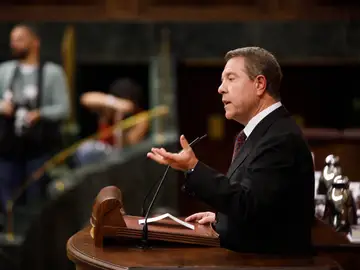 El presidente regional interviene en el debate del Congreso de los Diputados sobre la toma en consideración de la reforma del Estatuto de Autonomía de Castilla-La Mancha. El presidente regional interviene en el debate del Congreso de los Diputados sobre la toma en consideración de la reforma del Estatuto de Autonomía de Castilla-La Mancha.