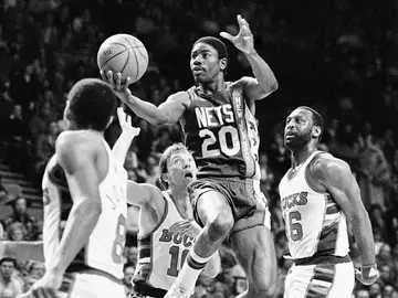 Michael, "Sugar", Ray Richardson, en su etapa en los New Jersey Nets Michael, "Sugar", Ray Richardson, en su etapa en los New Jersey Nets
