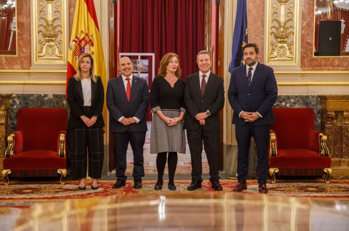 El presidente regional en el debate del Congreso de los Diputados sobre la toma en consideración de la reforma del Estatuto de Autonomía de Castilla-La Mancha.
