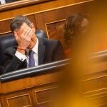 Pedro Sánchez en el Congreso de los Diputados. David Jar