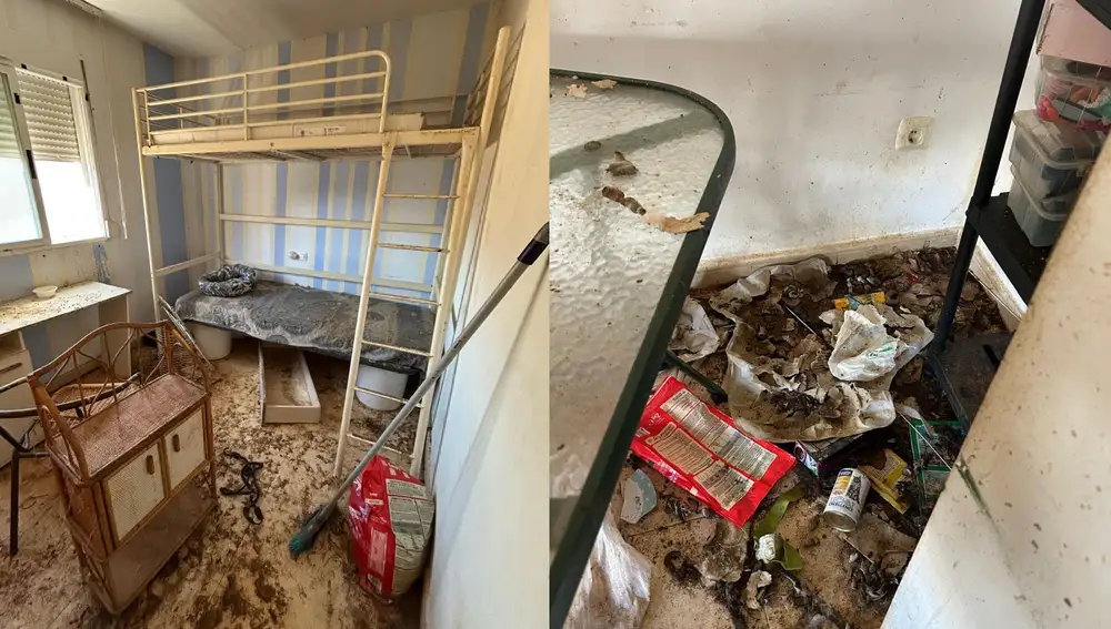 Así se encontro Kathy su casa tras recuperarla