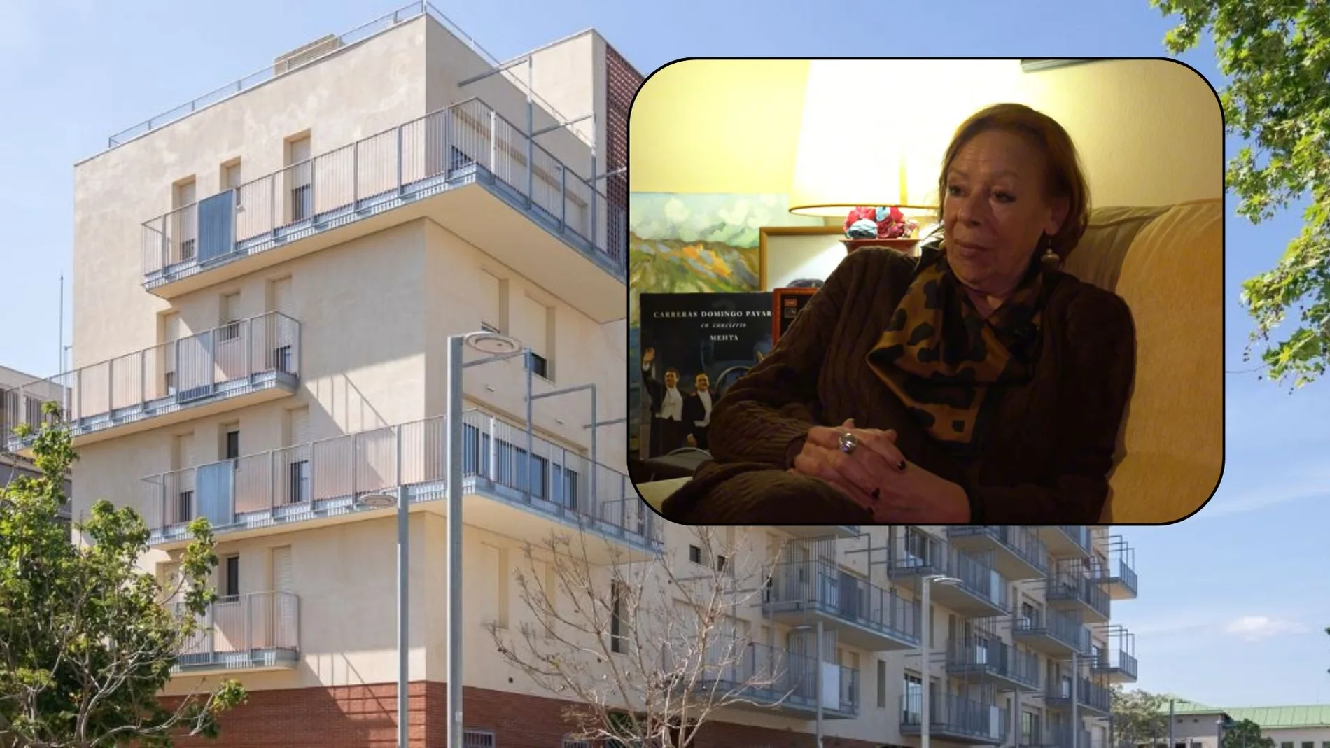 Susana, jubilada de 79 años, que duerme en el salón: “Con 800 euros tengo que pagar luz, agua y gas. No me llega”