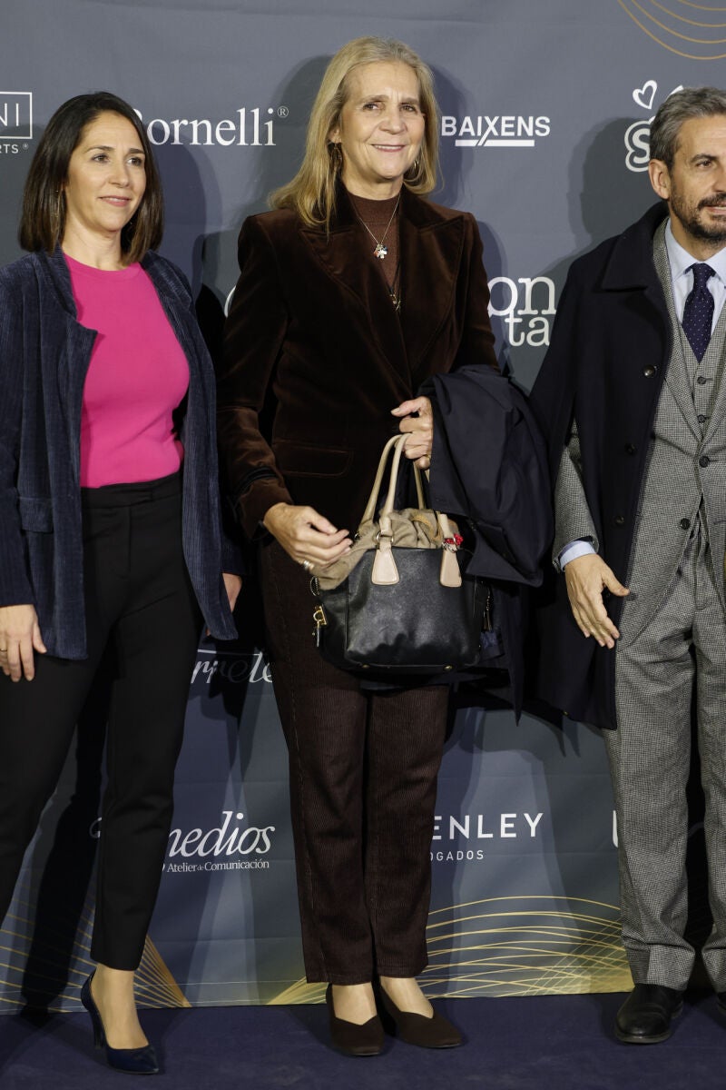 El look de la Infanta Elena.