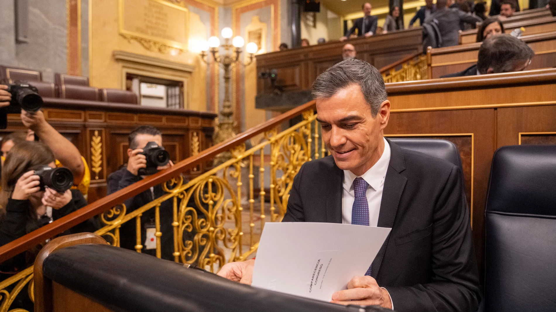 Pedro Sánchez en el Congreso de los Diputados