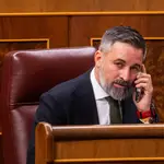Abascal en el Congreso de los Diputados. David Jar