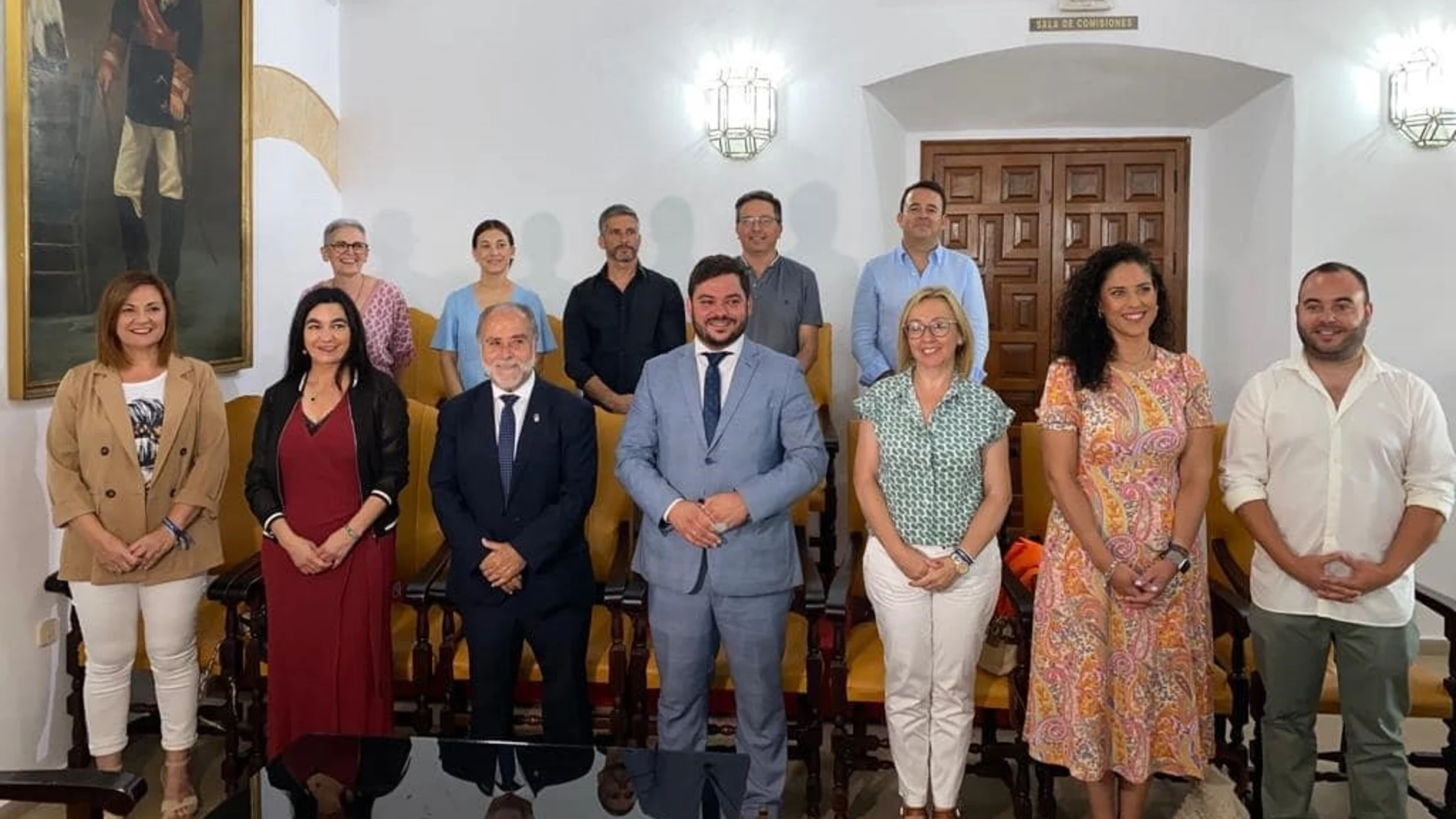 Los concejales de PP y Aipro