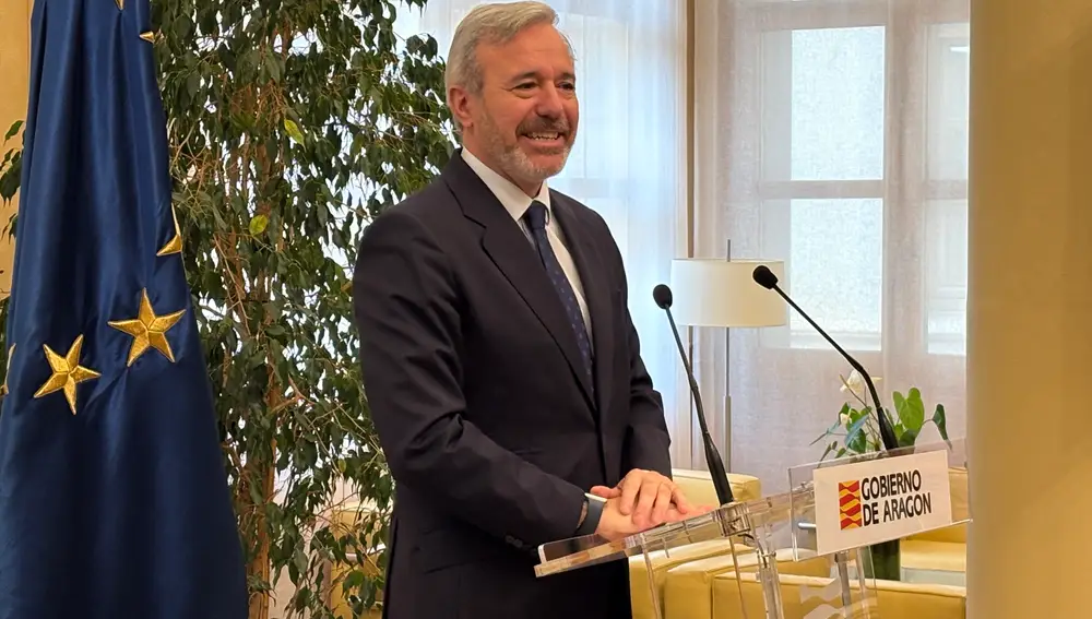 El presidente del Gobierno de Aragón, Jorge Azcón.