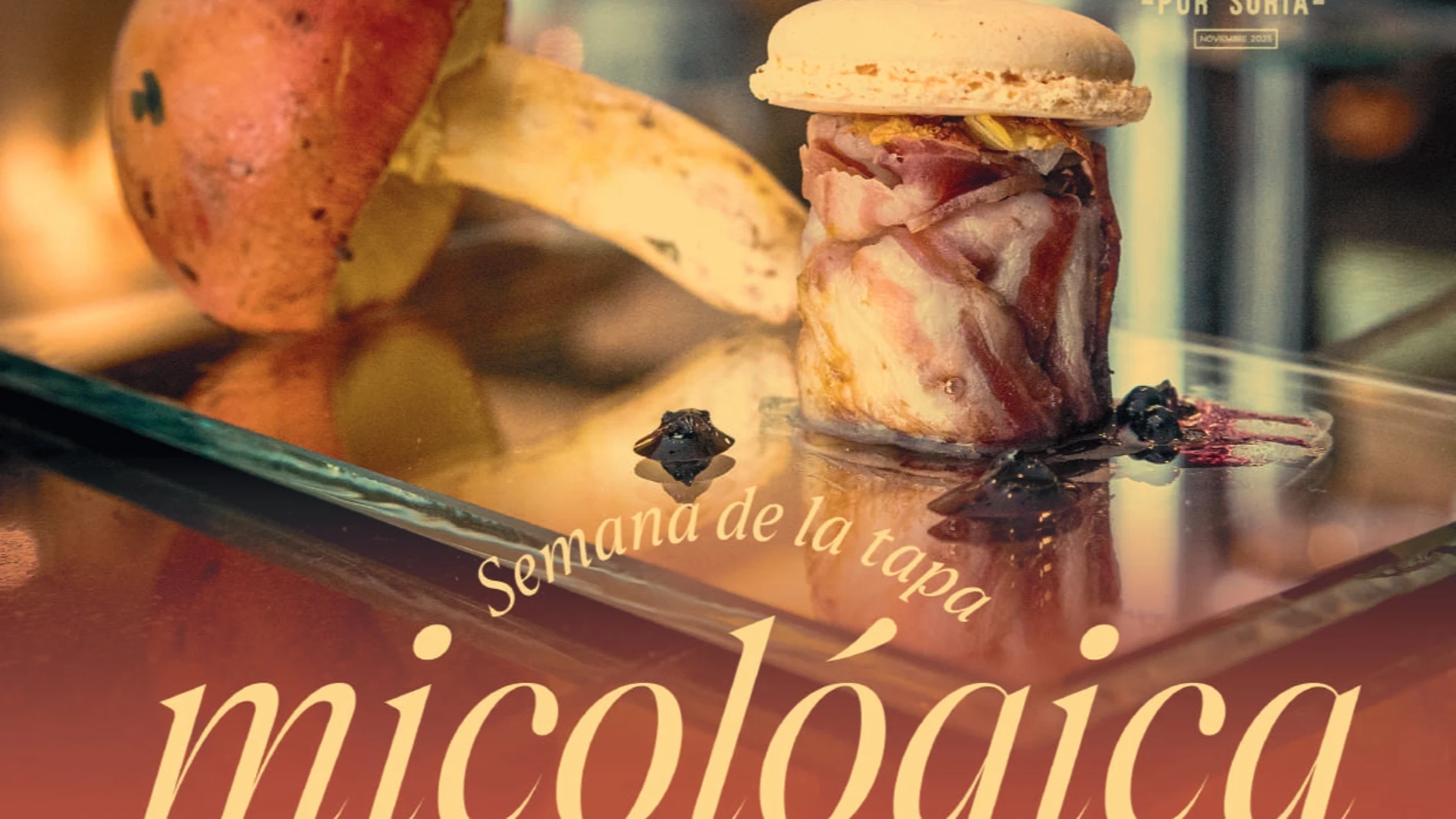 Cartel anunciador de la Semana de la Tapa Micológica
