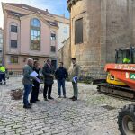 El alcalde de Salamanca, Carlos Garc&iacute;a Carbayo, visita las obras