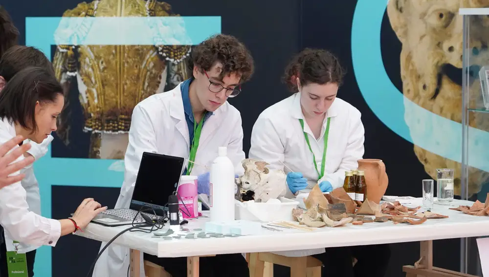 Uno de los talleres en el marco de la Feria AR-PA de la pasada edición