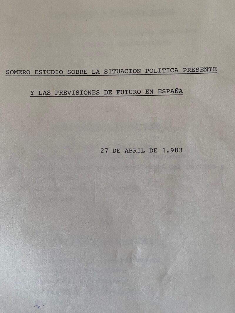 Extractos del informe, cedido por el periodista Miguel Ángel Mellado.