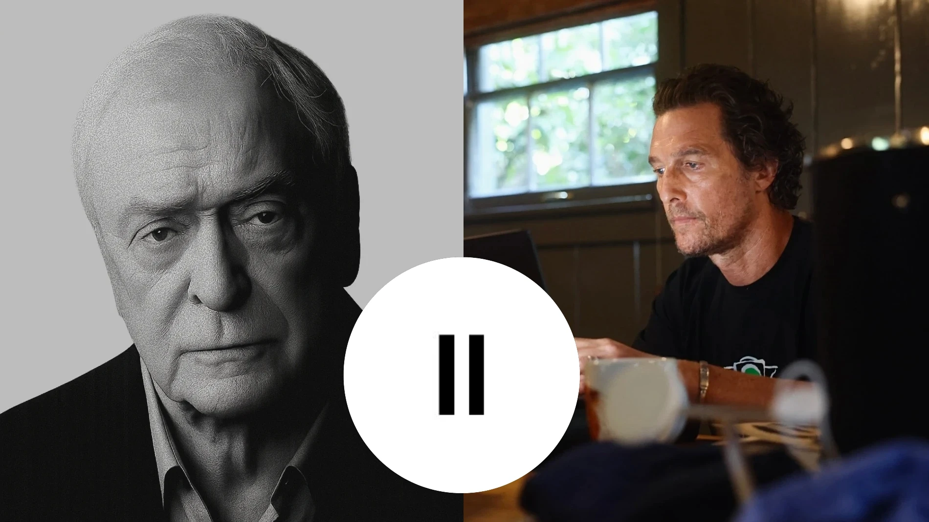 Contrarios a sus compañeros de profesión, Matthew McConaughey y Michael Caine abrazan la IA y la clonación de voz