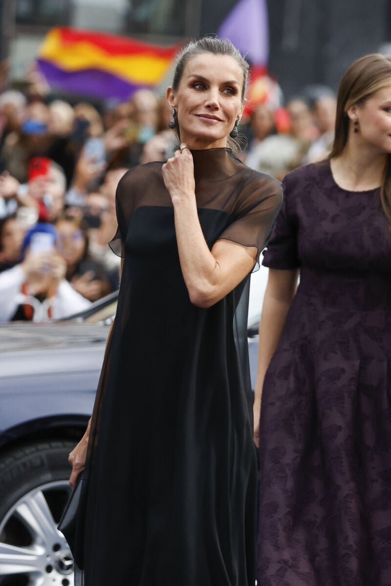 Los brazos tonificados de la Reina Letizia.