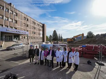 Osakidetza inicia las obras del nuevo bloque quirúrgico del hospital de Zumarraga, con una inversión de 75 millones Presentación de la ampliación del Hospital de Zumarraga. REMITIDA / HANDOUT por OSAKIDETZA Fotografía remitida a medios de comunicación exclusivamente para ilustrar la noticia a la que hace referencia la imagen, y citando la procedencia de la imagen en la firma 12/11/2025