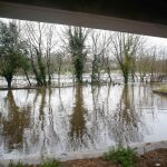 Inundaciones provocadas por la borrasca en Galicia. 
