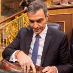 Pedro Sánchez en el Congreso de los Diputados. David Jar