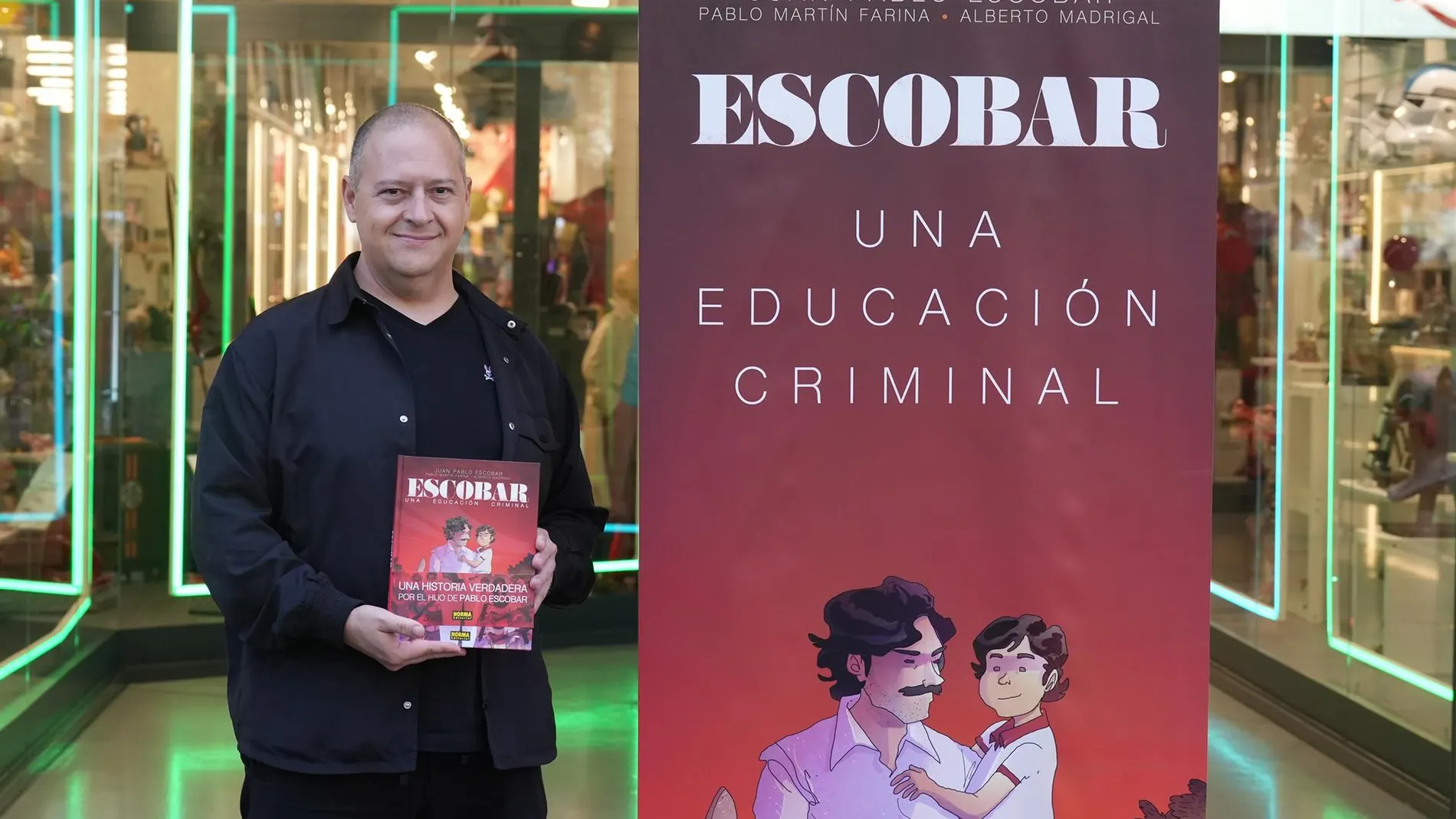 CATALUNYA.-Juan Pablo Escobar, hijo de Pablo Escobar: "Prefiero morir antes que repetir el legado de mi padre"