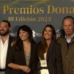 Bertín Osborne y Fabiola Martínez, en los Premios Dona2