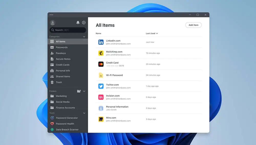 Con NordPass ya no hará falta que recuerdes las distintas contraseñas de tus cuentas