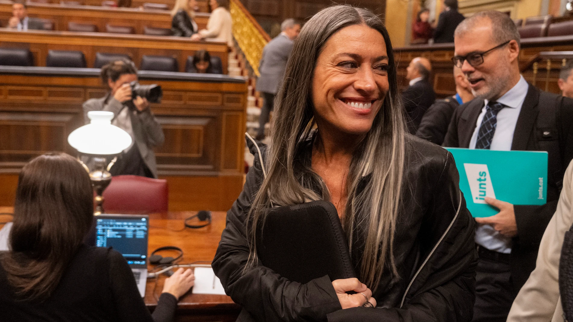 Míriam Nogueras de Junta en el Congreso de los Diputados