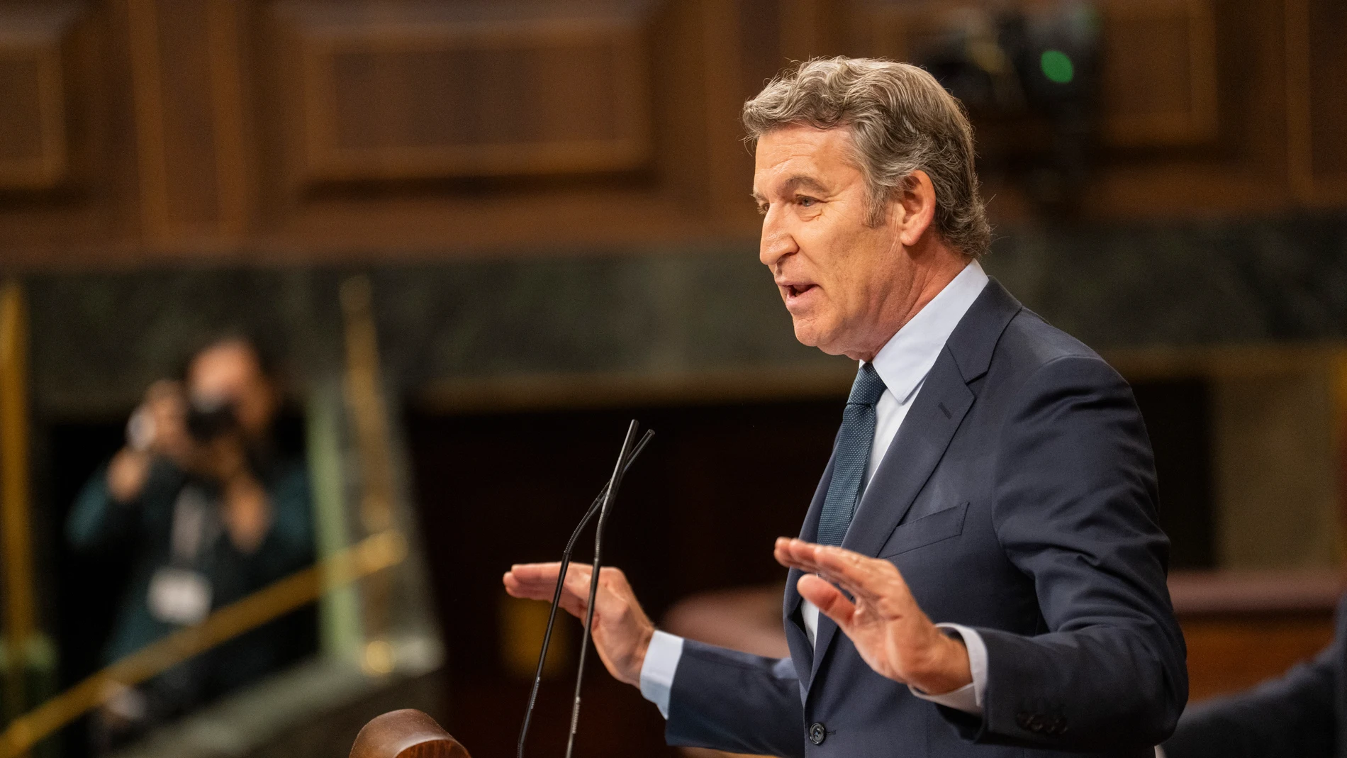 Feijóo en el Congreso de los Diputados