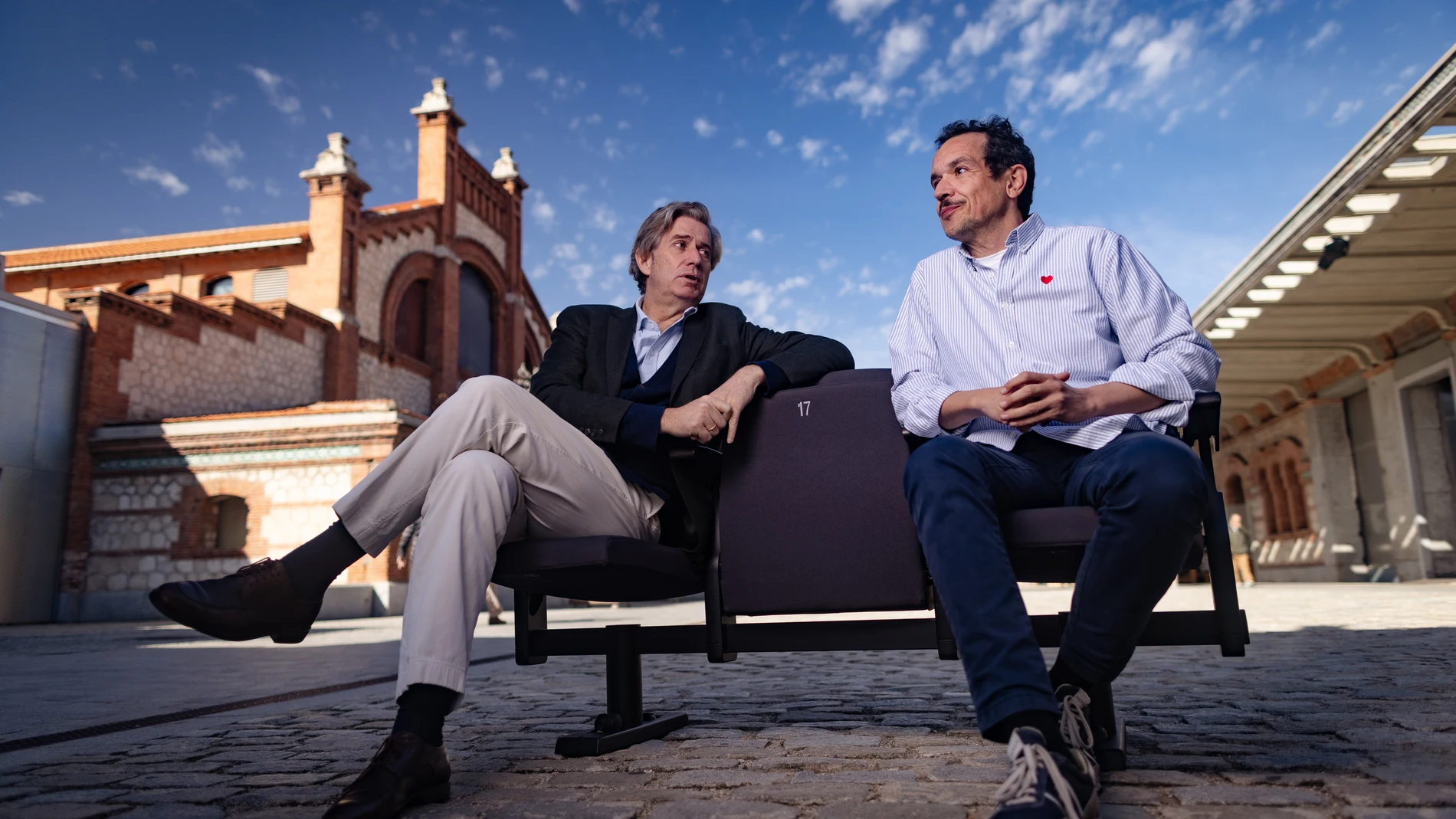 Javier Gomá y Luis Luque en el Matadero @ Gonzalo Pérez