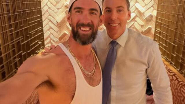 Foto actual de Michael Phelps Foto actual de Michael Phelps