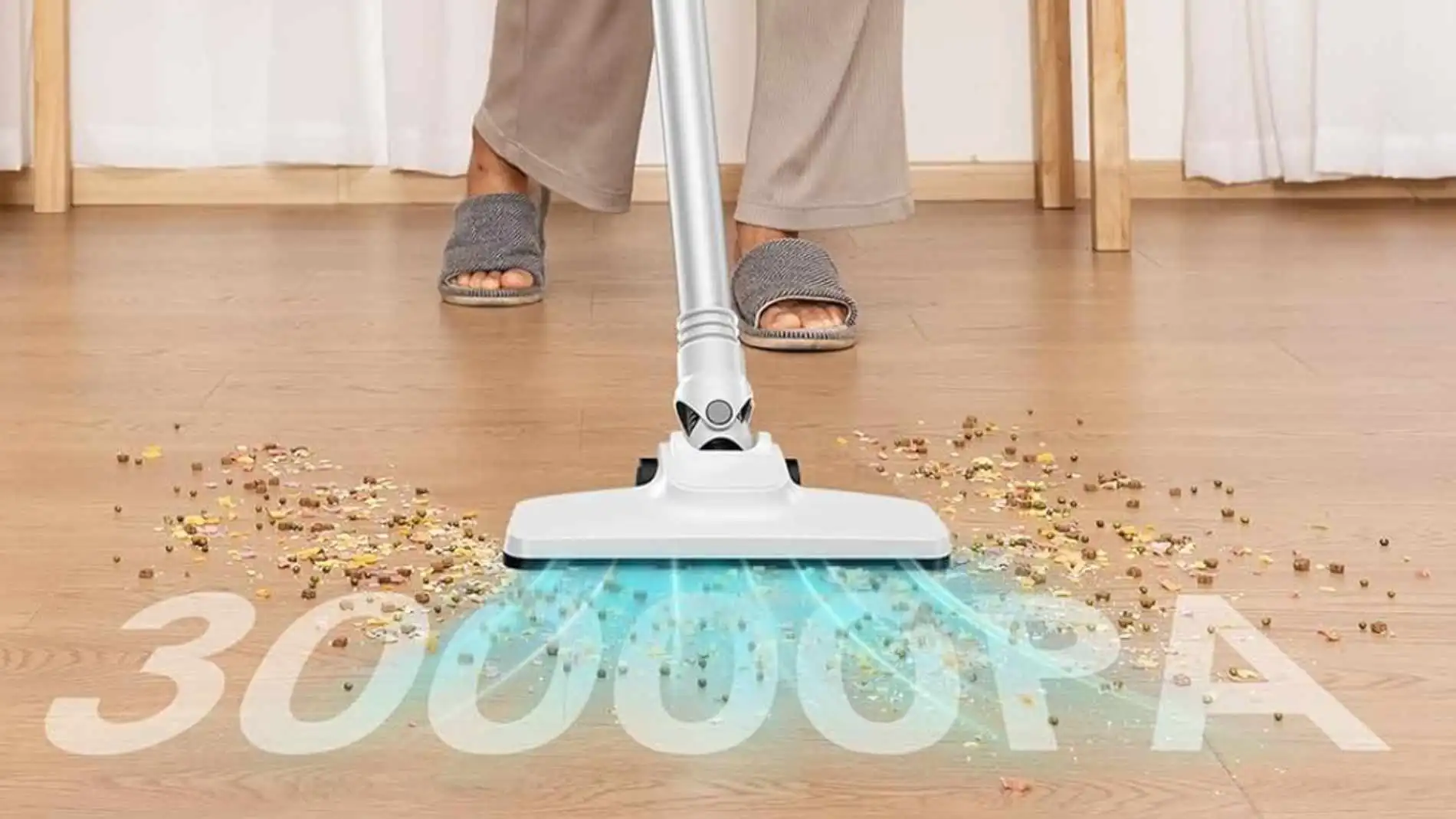 La aspiradora VersLife S6 Pro tiene una gran potencia de succión