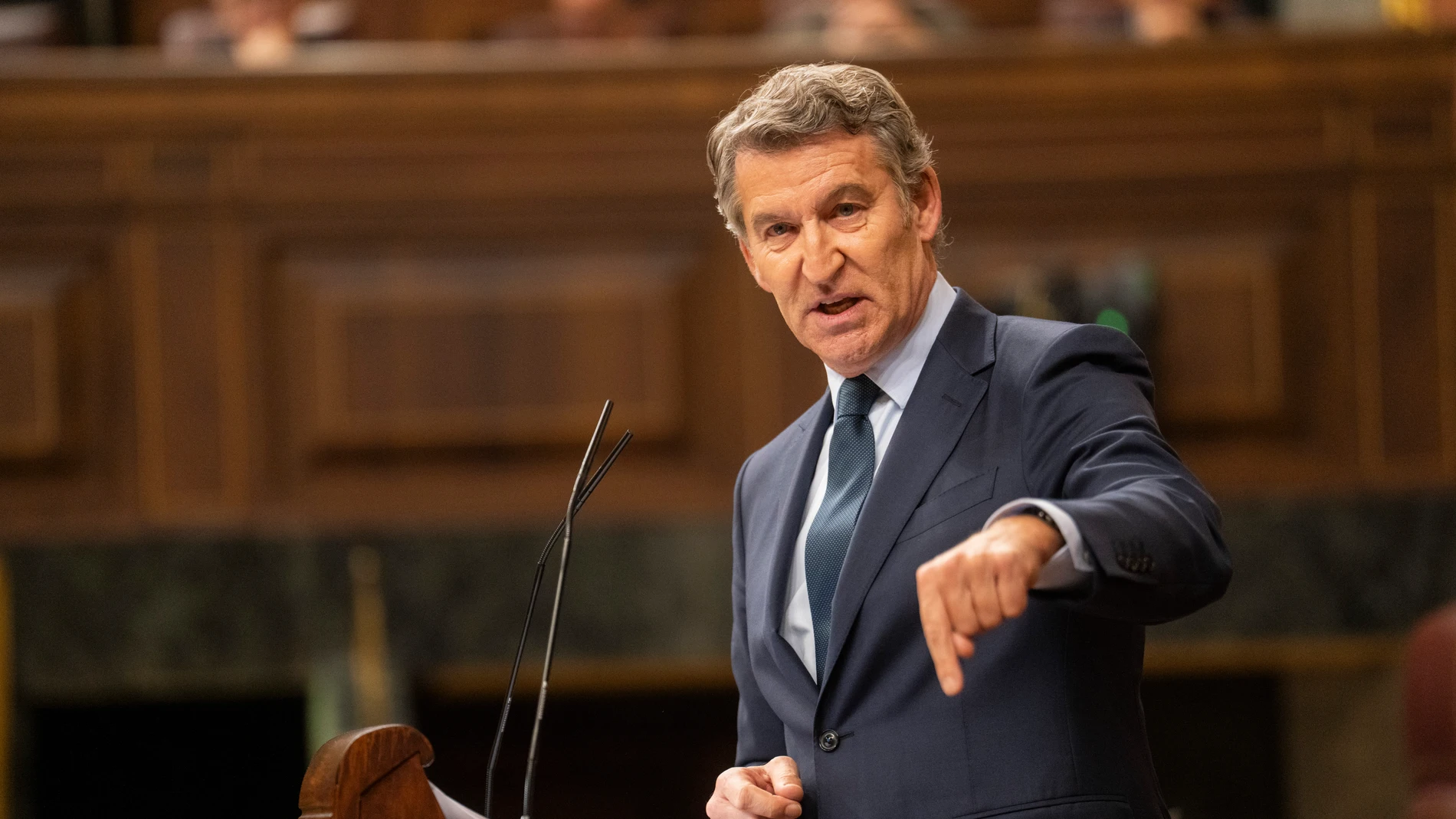 Feijóo en el Congreso de los Diputados