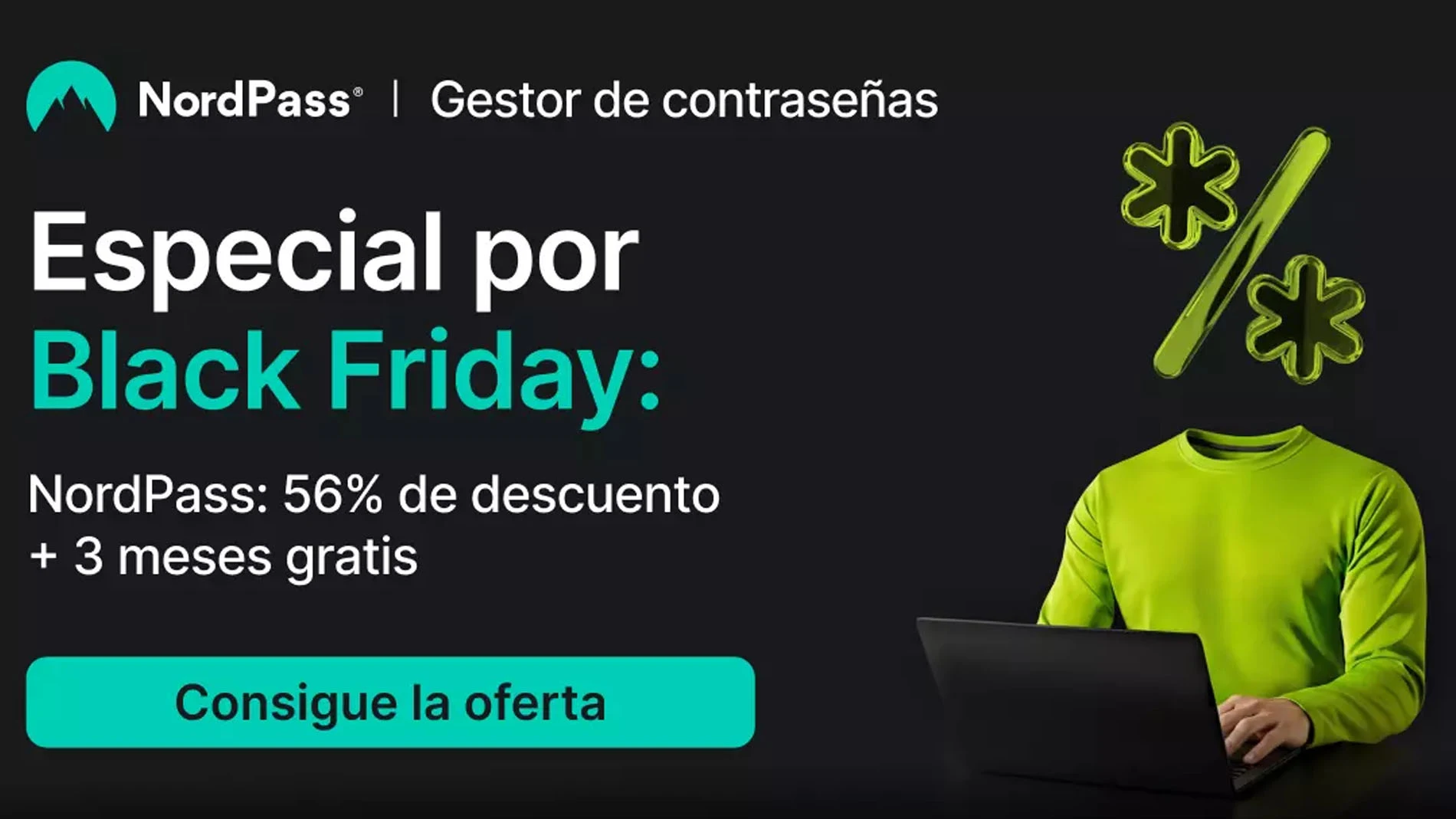 NordPass es uno de los gestores de contraseñas más utilizados y disfrutar de sus ventajas sale muy barato por el Black Friday
