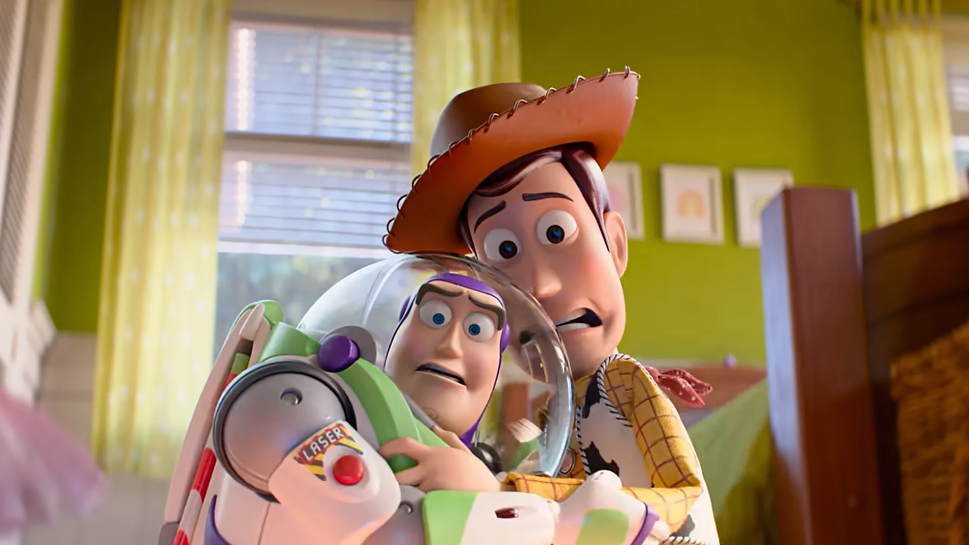 Escena del tráiler de "Toy Story 5"