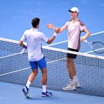 Tenis.- Djokovic, sobre la sanci&oacute;n por dopaje a Sinner: "Esa nube lo perseguir&aacute; igual que la nube del covid a m&iacute;"