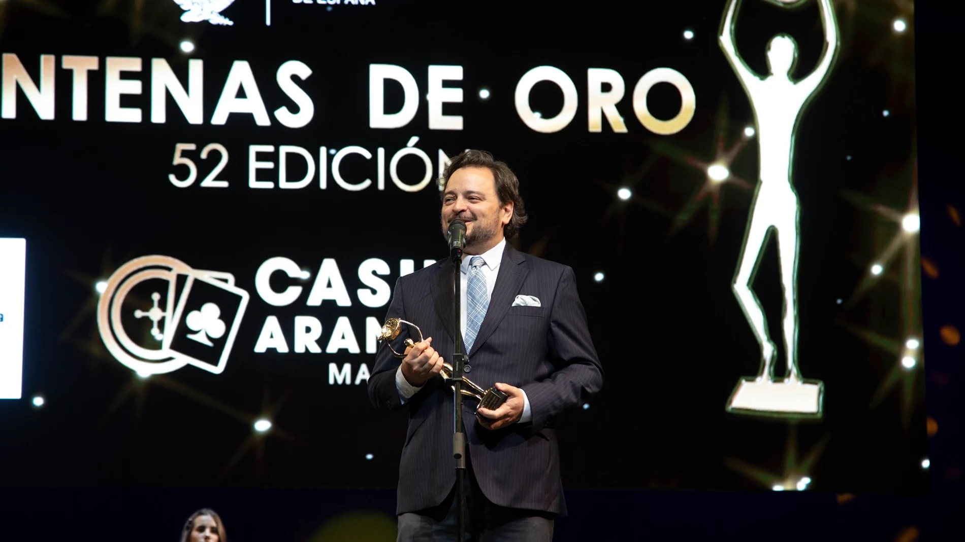 El vallisoletano David Felipe Arranz recoge la Antena de Oro 2025