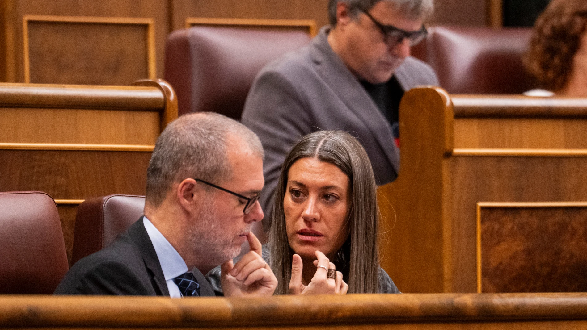 Míriam Nogueras de Junta en el Congreso de los Diputados