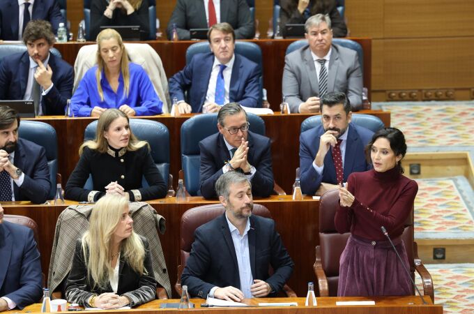 MADRID.-Ayuso asegura que Sánchez es "un inquiokupa" que "no tiene presupuestos ni palabra": "Estamos camino de lo peor" MADRID.-Ayuso asegura que Sánchez es "un inquiokupa" que "no tiene presupuestos ni palabra": "Estamos camino de lo peor"