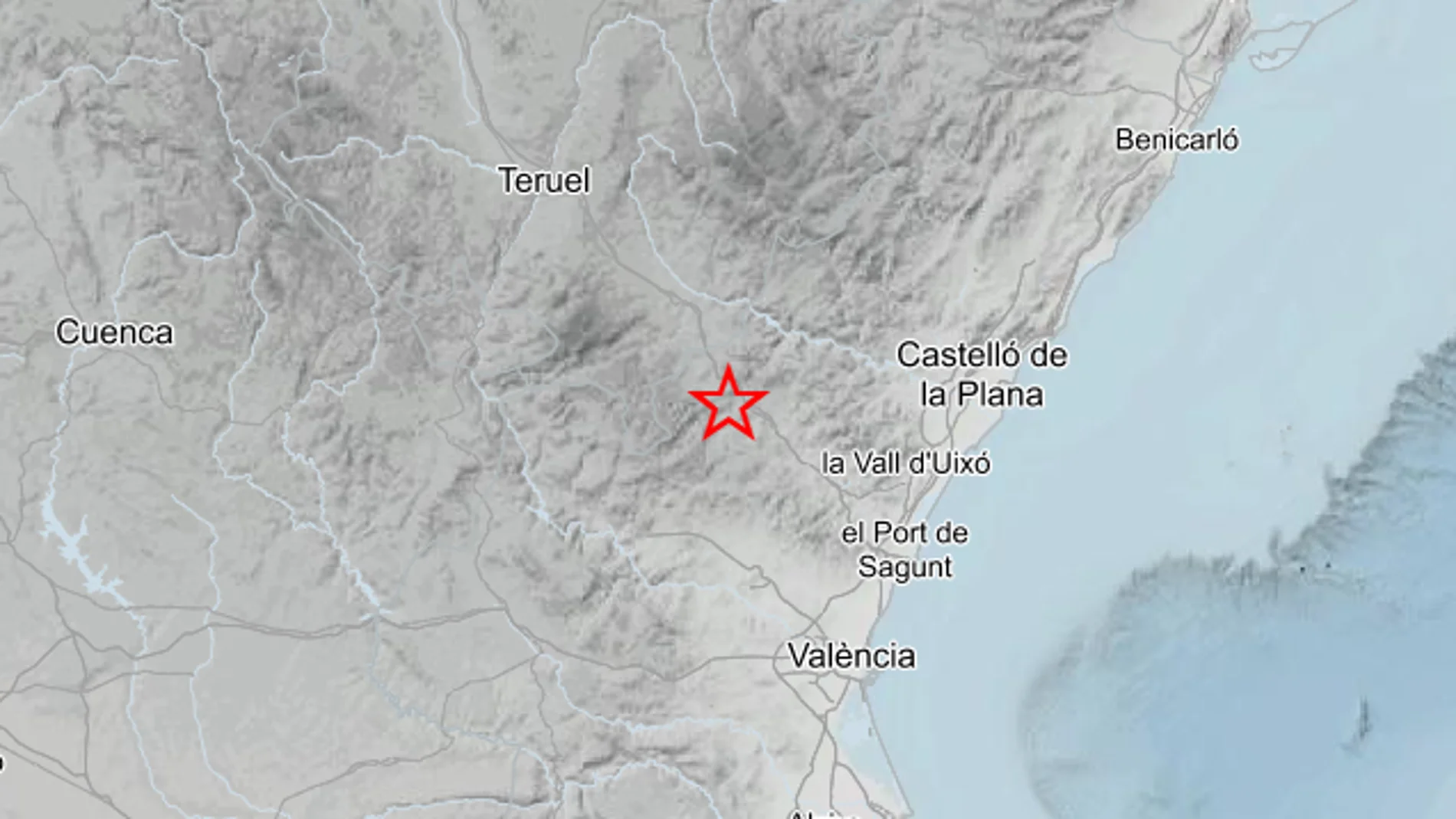 Torás registra un seísmo de 2,6 grados de madrugada