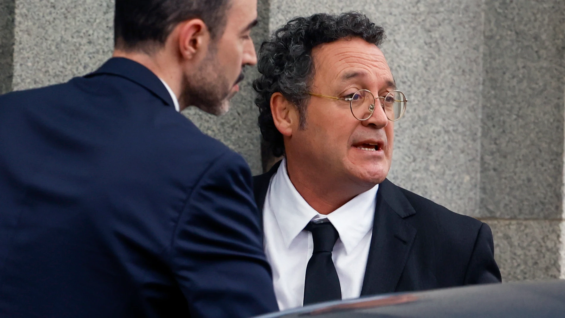 MADRID, 13/11/2025.- El fiscal general, Álvaro García Ortiz, a su llegada este jueves al Tribunal Supremo donde continúa el juicio que podría quedar visto para sentencia este jueves después de que las partes emitan sus conclusiones e informes definitivos. EFE/J.J. Guillén