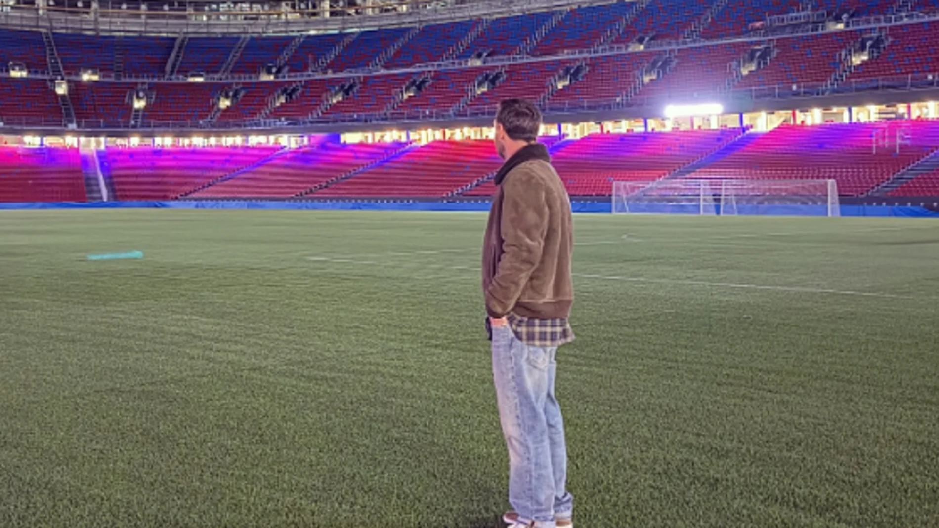 Messi en el Camp Nou