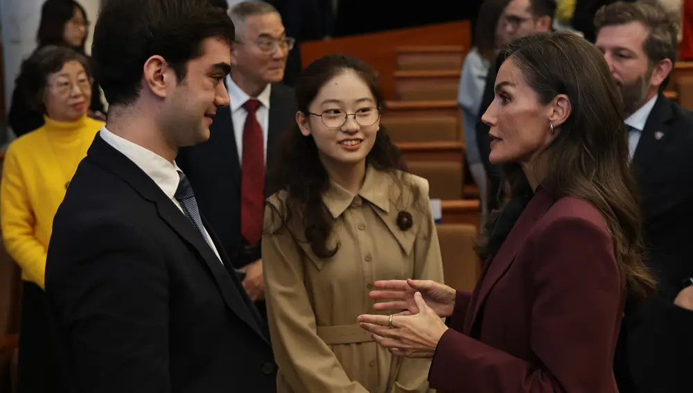 King of Spain Felipe VI and Queen Letizia visits Beijing