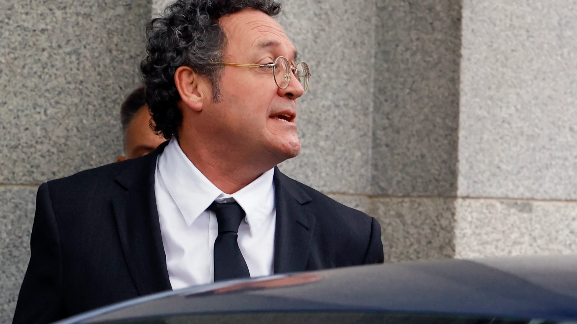 MADRID, 13/11/2025.- El fiscal general, Álvaro García Ortiz, a su llegada este jueves al Tribunal Supremo donde continúa el juicio que podría quedar visto para sentencia este jueves después de que las partes emitan sus conclusiones e informes definitivos. EFE/J.J. Guillén