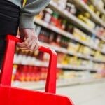 Imagen de archivo de una cesta de la compra.