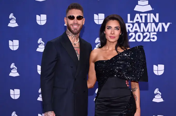 Pilar Rubio y Sergio Ramos conquistan la alfombra roja de los Latin Grammy con sus looks más poderosos Pilar Rubio y Sergio Ramos conquistan la alfombra roja de los Latin Grammy con sus looks más poderosos