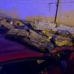 Daños provocados por el temporal de lluvia y viento en Cartaya (Huelva)