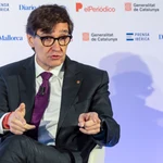 El presidente de la Generalitat , Salvador Illa, visita Mallorca