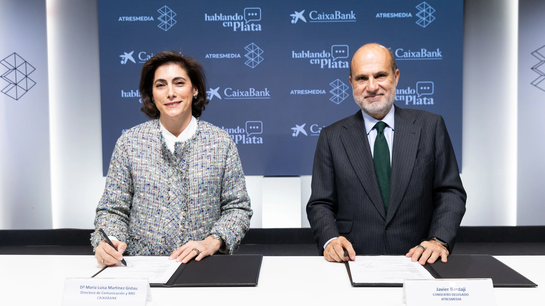 Atresmedia y CaixaBank firman un acuerdo para para impulsar acciones enfocadas a dar visibilidad a los mayores