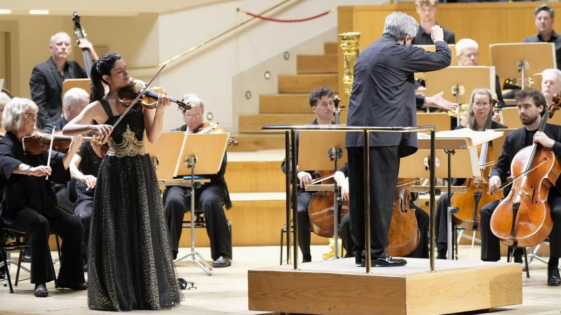 La violinista María Dueñas